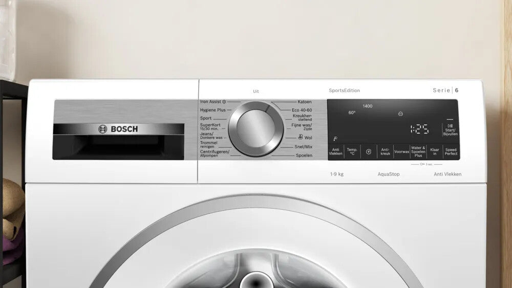 Bosch Serie 6 WGG244ZMNL wasmachine Voorlader 9 kg 1351 RPM Wit