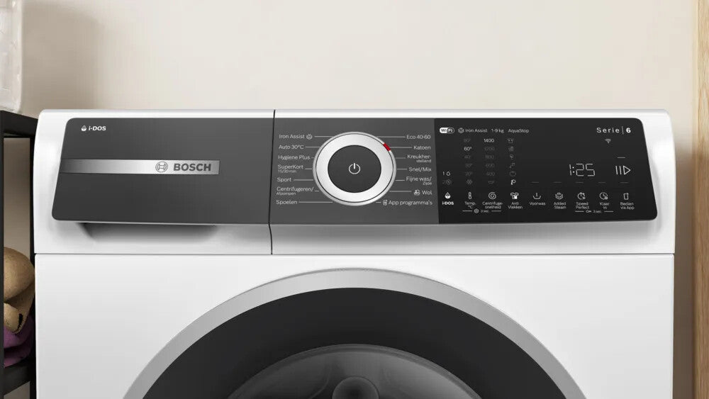Bosch Serie 6 WGH244A7NL wasmachine Voorlader 9 kg 1257 RPM Wit