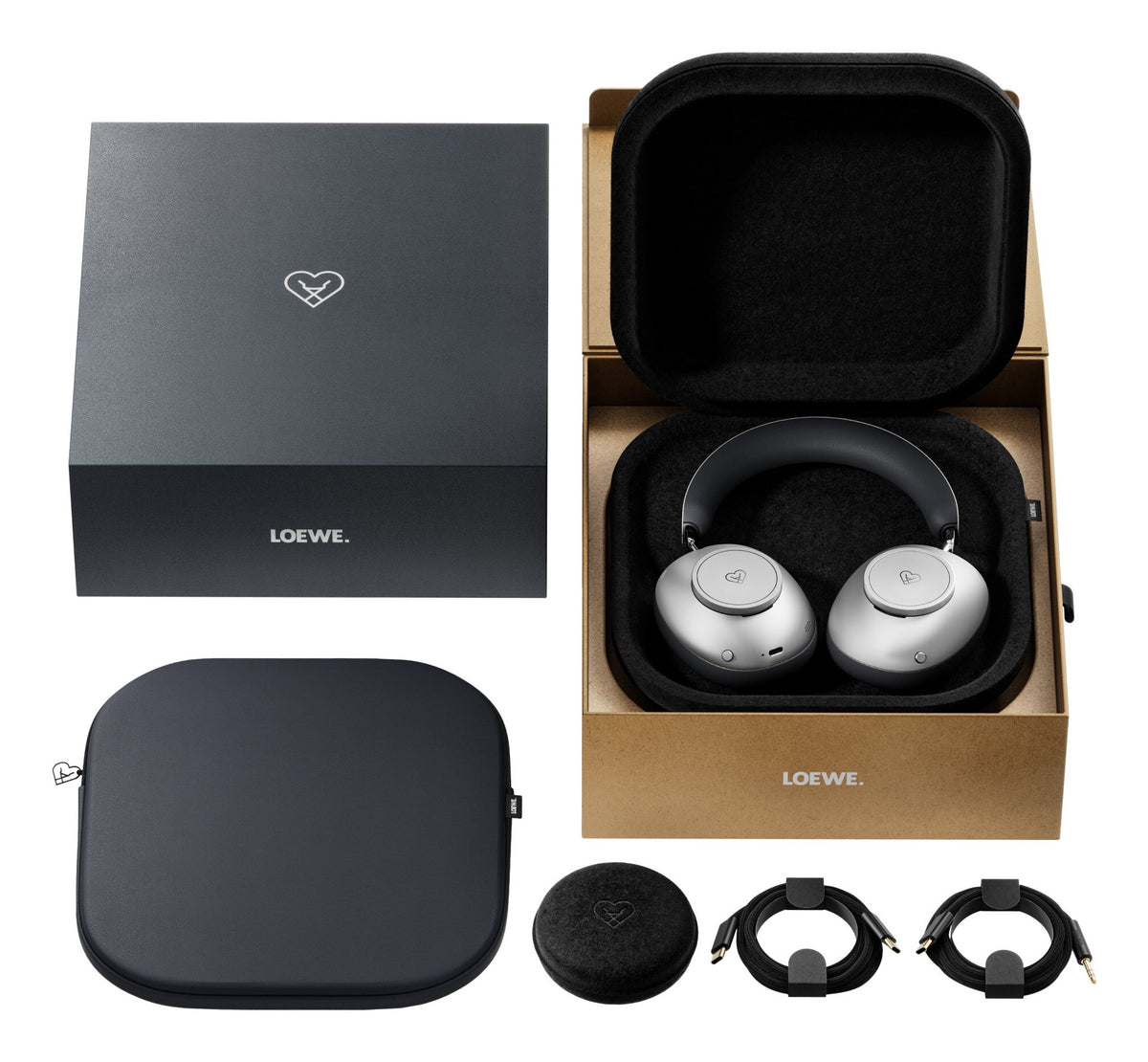 Loewe leo Headset Bedraad en draadloos Hoofdband Audiofiel Bluetooth Blauw