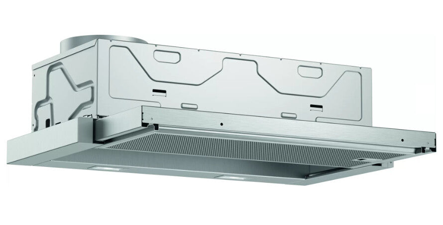 Bosch Serie 4 DFL064A52 afzuigkap Semi-inbouw (uittrekbaar) Roestvrijstaal 271 m³/uur