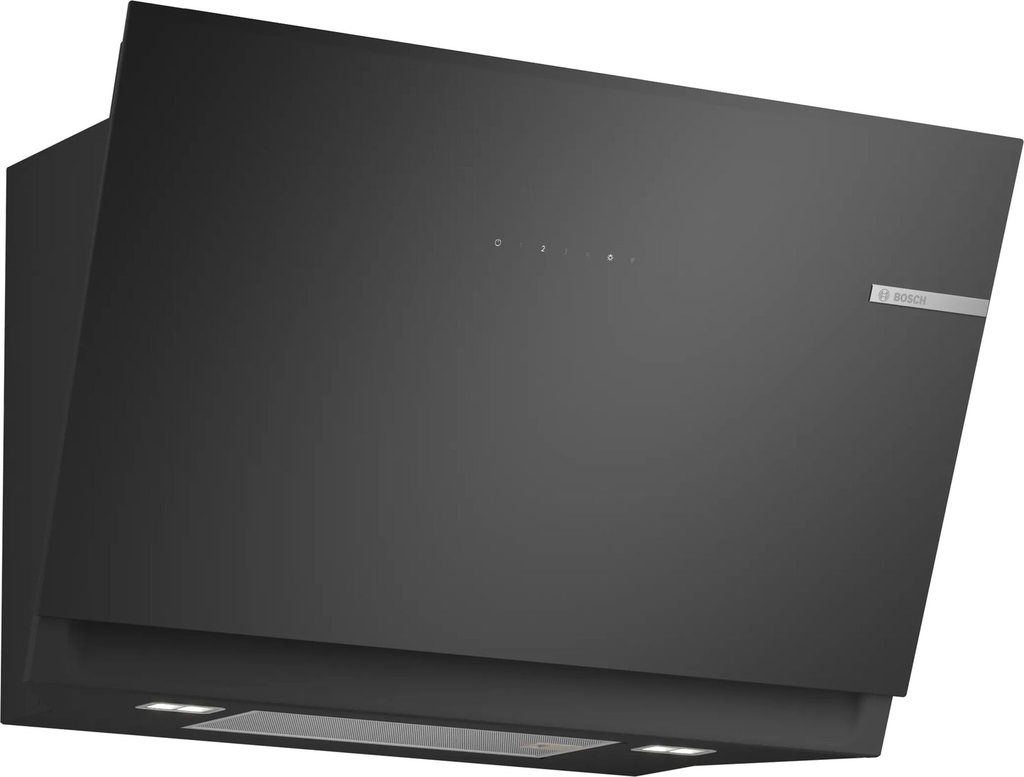 Bosch Serie 6 DWJ81AN60 afzuigkap Muurmontage Zwart, Roestvrijstaal