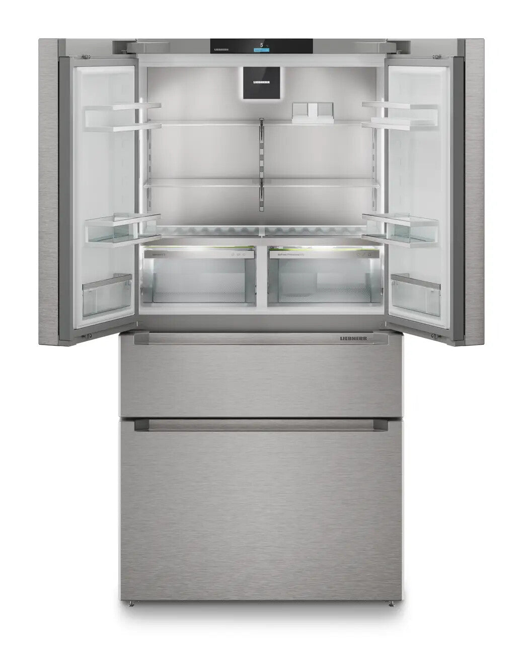 Liebherr MBsddi 9556 Prime amerikaanse koelkast Vrijstaand 586 l Zilver