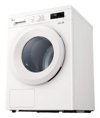 LG RHX1008NWH wasdroger Vrijstaand Voorlader 8 kg Wit