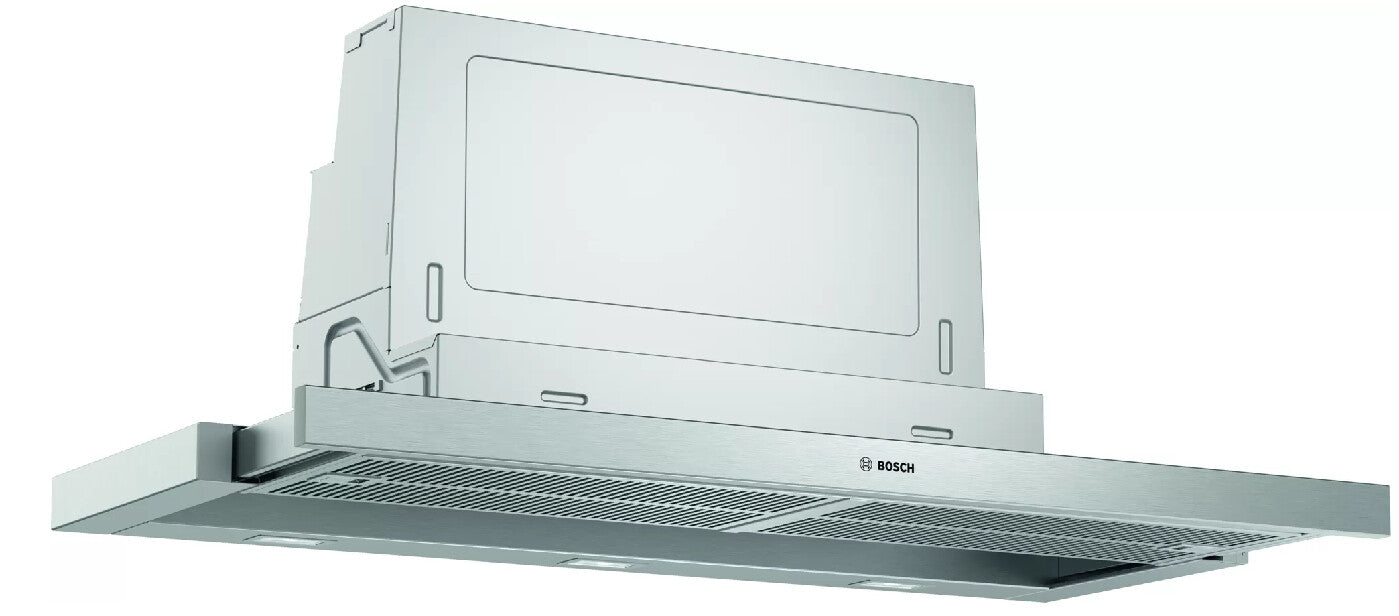 Bosch Serie 4 DFS097A51 afzuigkap Semi-inbouw (uittrekbaar) Metallic 397 m³/uur