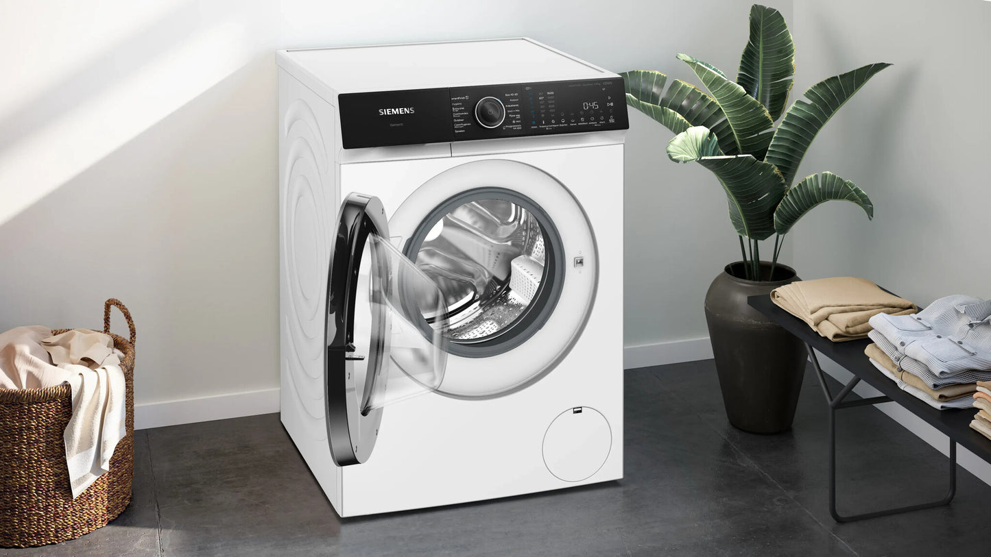 Siemens iQ500 WG46H207NL wasmachine Voorlader 9 kg 1600 RPM Wit