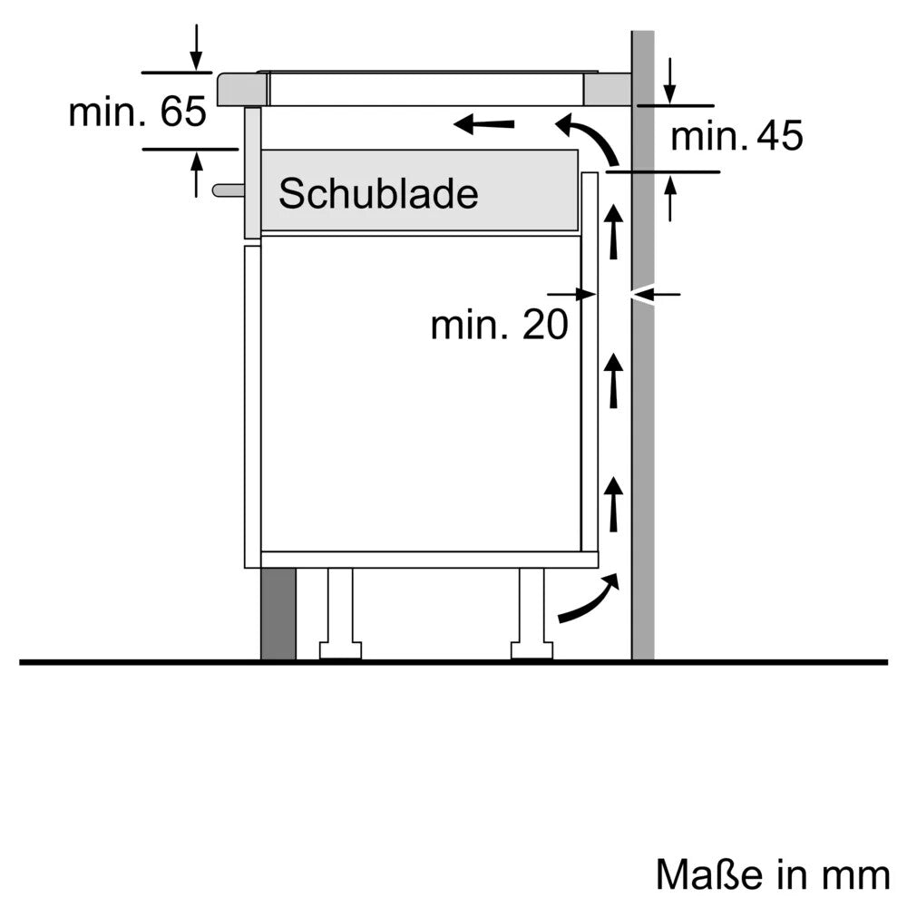 Bosch Serie 4 PIE811BB5E kookplaat Zwart Aanrecht 80 cm Inductiekookplaat zones 4 zone(s)