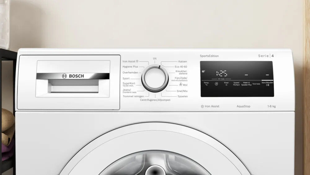 Bosch Serie 4 WAN2829ZNL wasmachine Voorlader 8 kg 1400 RPM Wit
