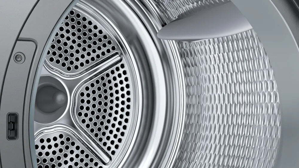 Bosch Serie 6 WQG235DINL wasdroger Vrijstaand Voorlader 8 kg Grijs