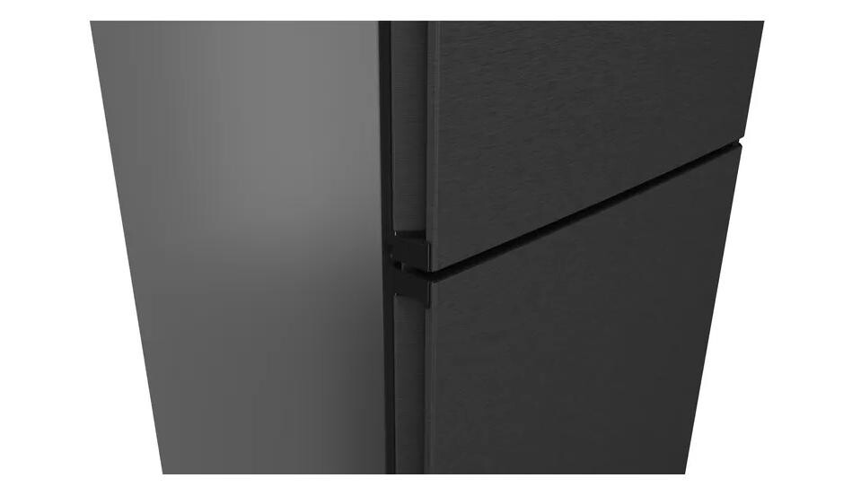 Bosch Serie 4 KGN39EXCF koel-vriescombinatie Vrijstaand 363 l Zwart, Roestvrijstaal