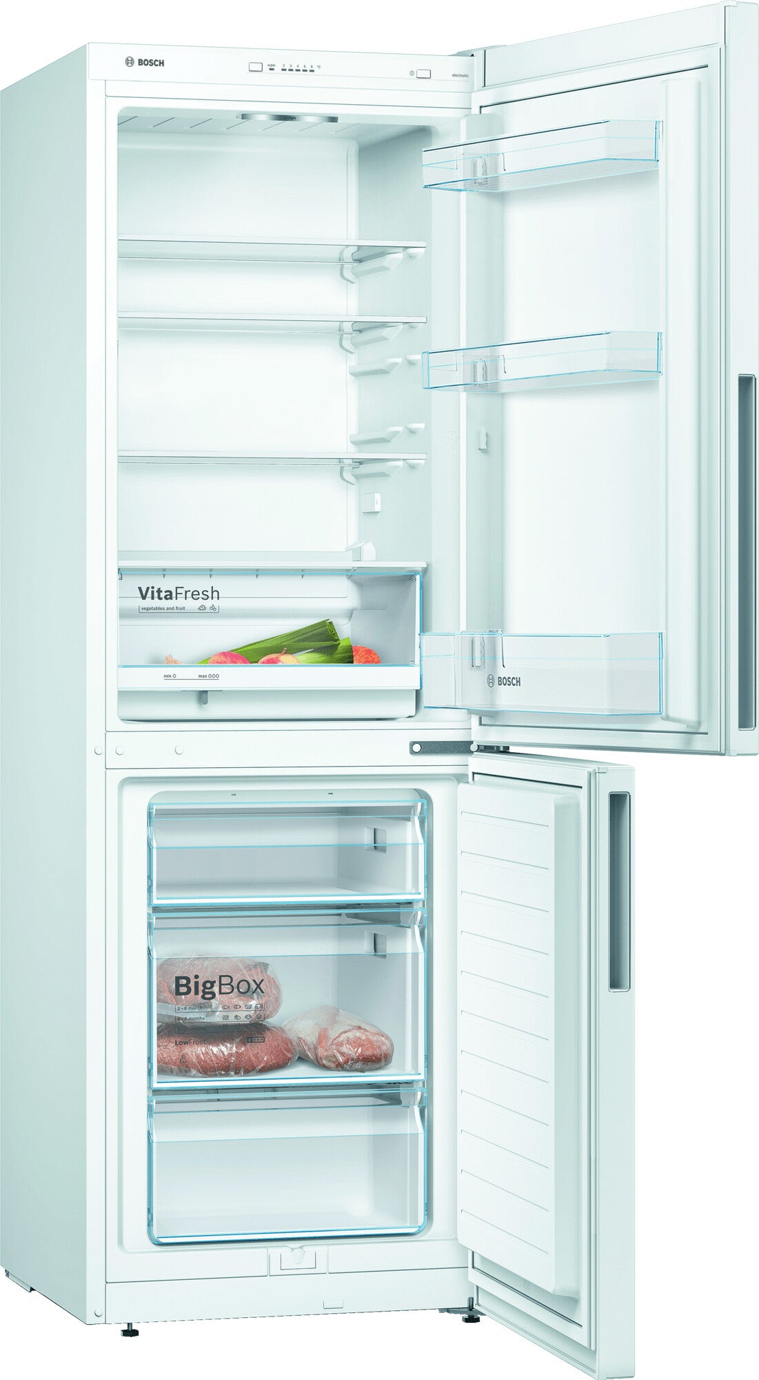 Bosch KGV332WEA koel-vriescombinatie Vrijstaand 289 l Wit