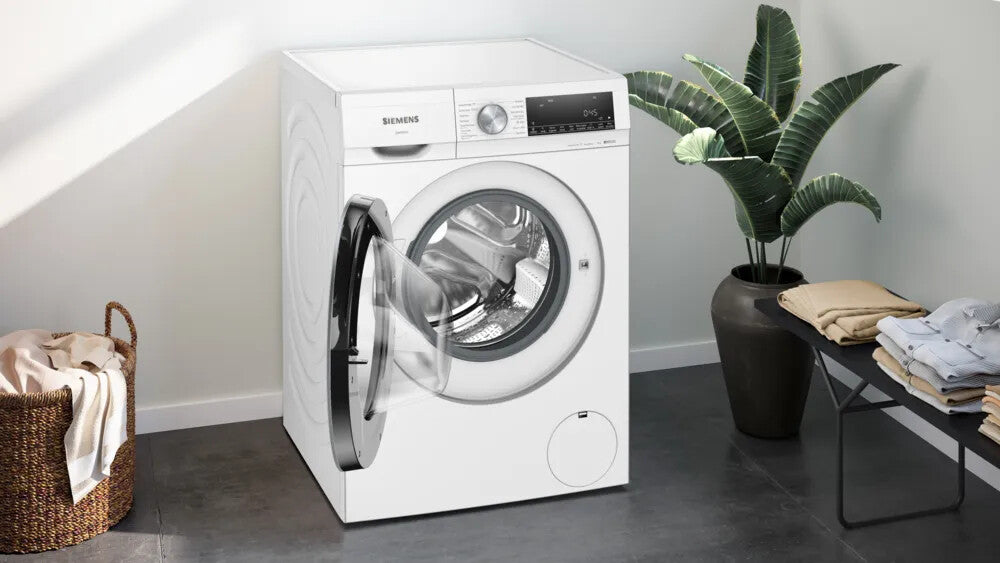 Siemens iQ500 WG46G2ZWNL wasmachine Voorlader 9 kg 1600 RPM Wit