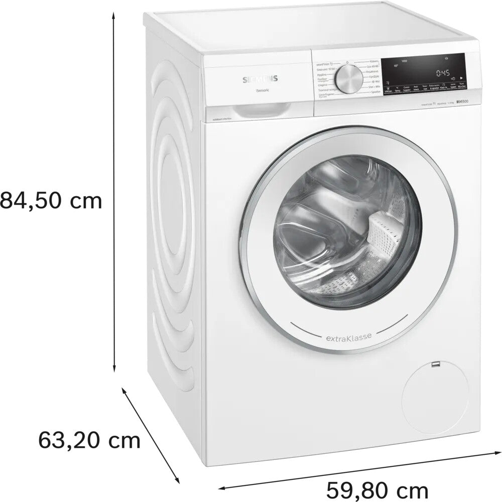 Siemens iQ500 WG44G2ZENL wasmachine Voorlader 9 kg 1400 RPM Wit