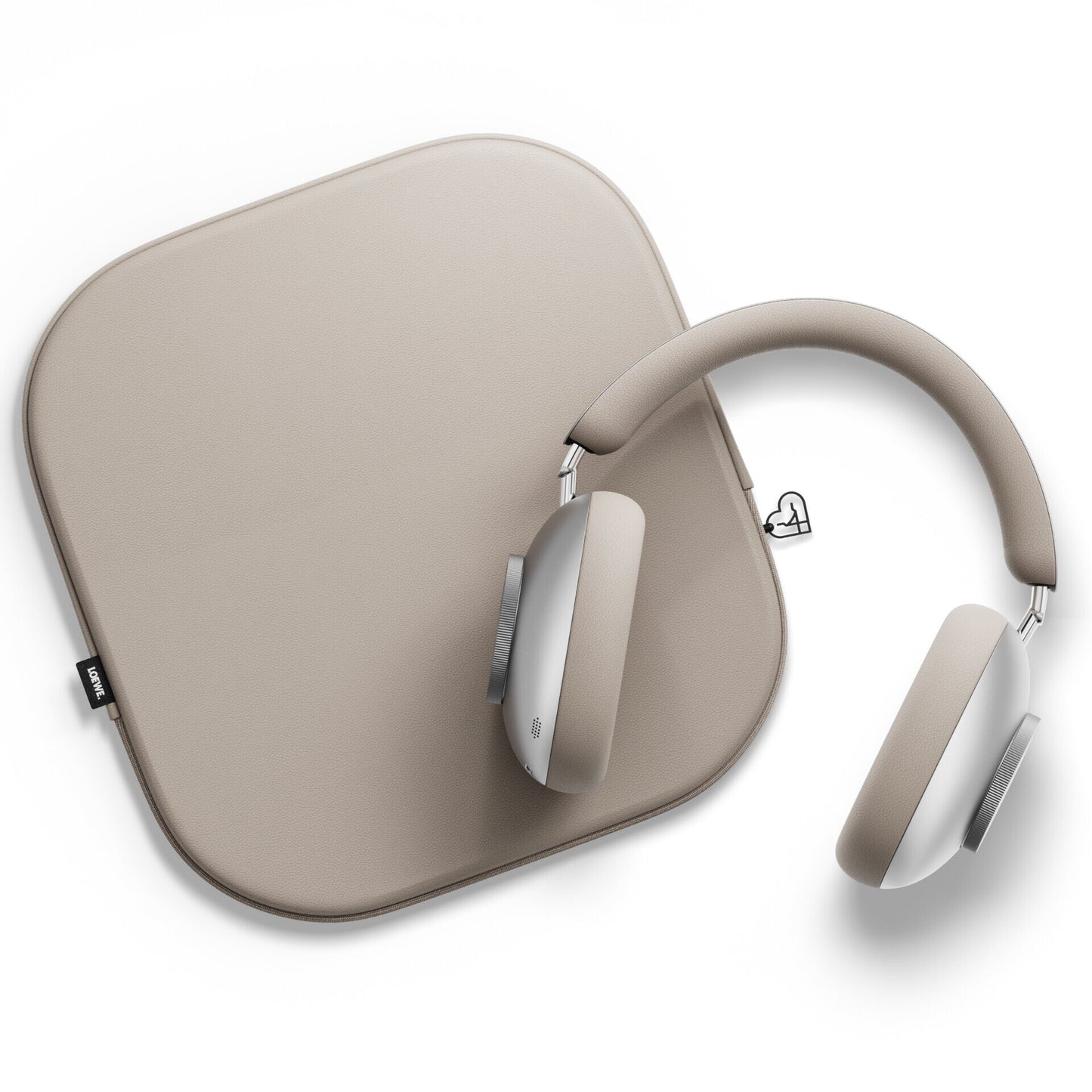 Loewe leo Headset Bedraad en draadloos Hoofdband Audiofiel Bluetooth Beige