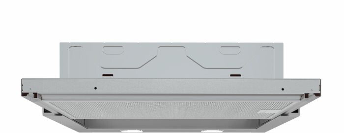 Bosch DFL064W54 afzuigkap Semi-inbouw (uittrekbaar) Metallic, Zilver 394 m³/uur