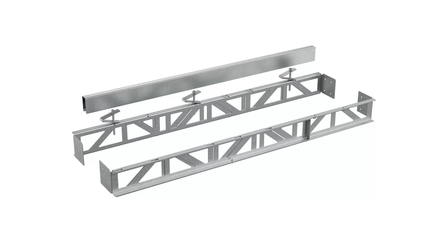 Siemens LZ29WWY12 vaatwasseronderdeel & -accessoire Zilver Installatieset