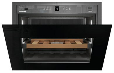 Liebherr WKEgb 582 001 26 Thermo-elektrische wijnkoeler Ingebouwd Zwart 18 fles(sen)