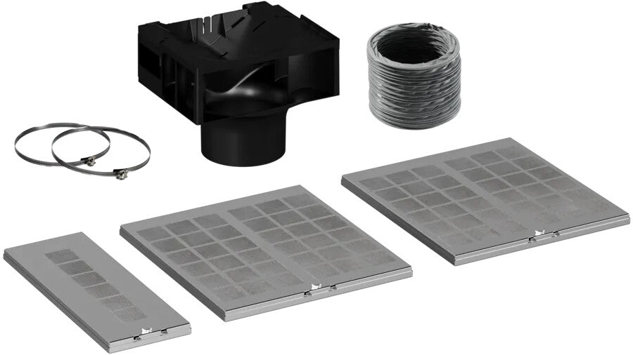 Bosch DWZ1BK1S1 afzuigkapaccessoire Afzuigkap luchtafvoerset