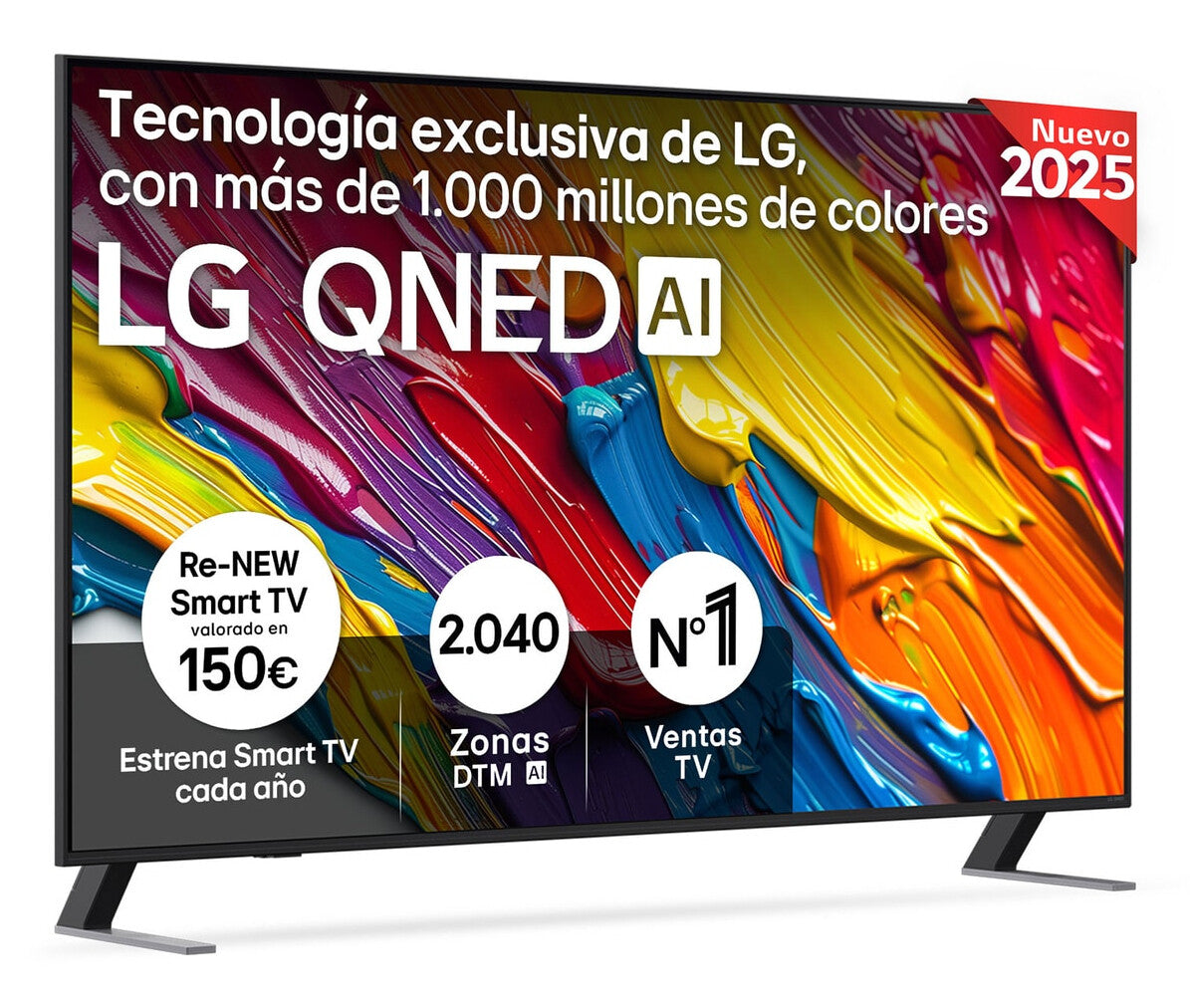 LG QNED AI 65QNED84A6C 165,1 cm (65") 4K Ultra HD Smart TV Wifi Zwart