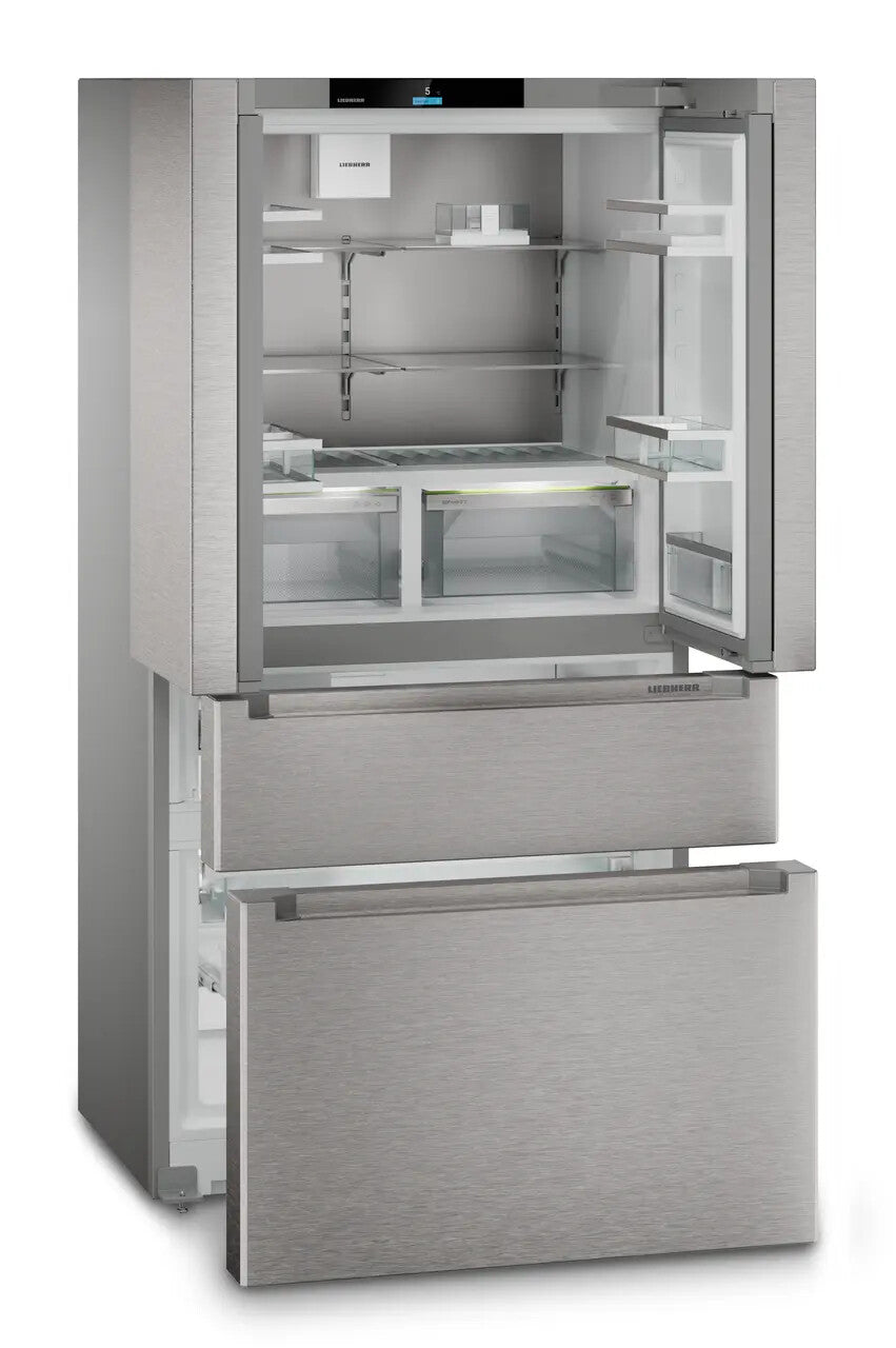 Liebherr MBsddi 9524 Plus amerikaanse koelkast Vrijstaand 584 l Zilver