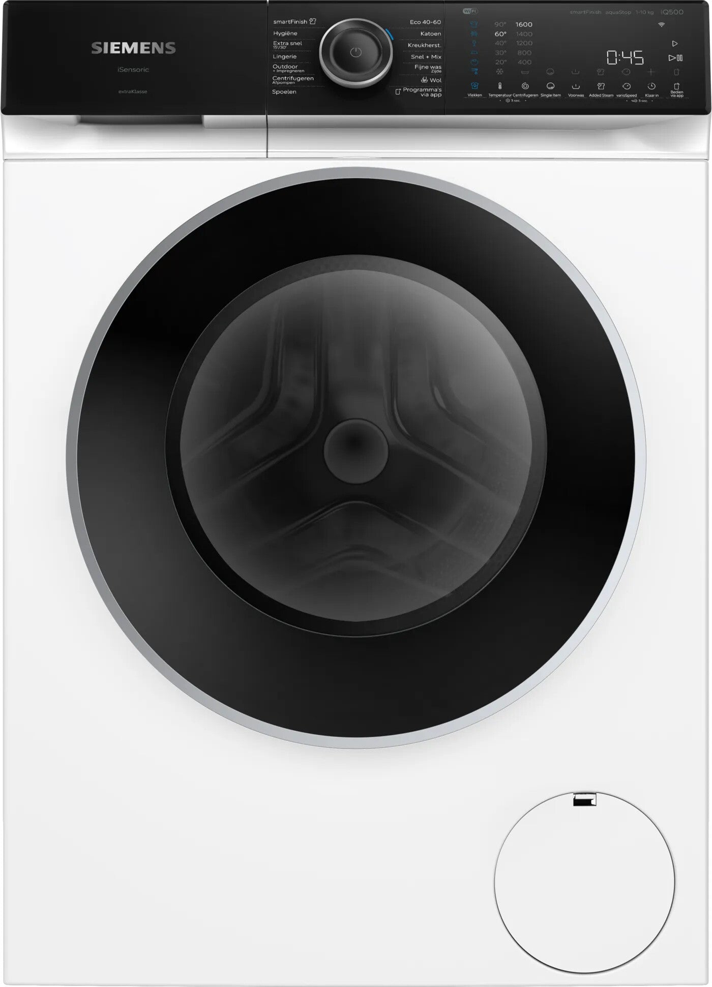 Siemens iQ500 WG56H209NL wasmachine Voorlader 10 kg 1600 RPM Wit