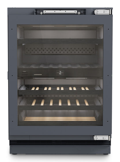 Liebherr UWpri 3762 Vinidor Selection Thermo-elektrische wijnkoeler Onderbouw Zwart 38 fles(sen)