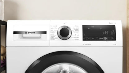 Bosch Serie 6 , Wasmachine, voorlader, 9 kg, 1400 rpm, WGG244ZANL