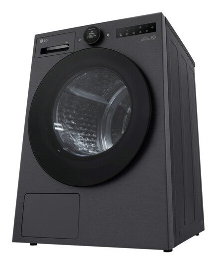 LG RT10X8B wasdroger Vrijstaand Voorlader 10 kg Zwart
