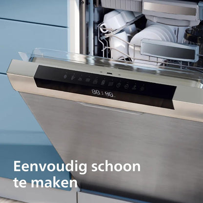 Philips 4000 series Gestapelde Airfryer met twee manden uit de 4000-serie