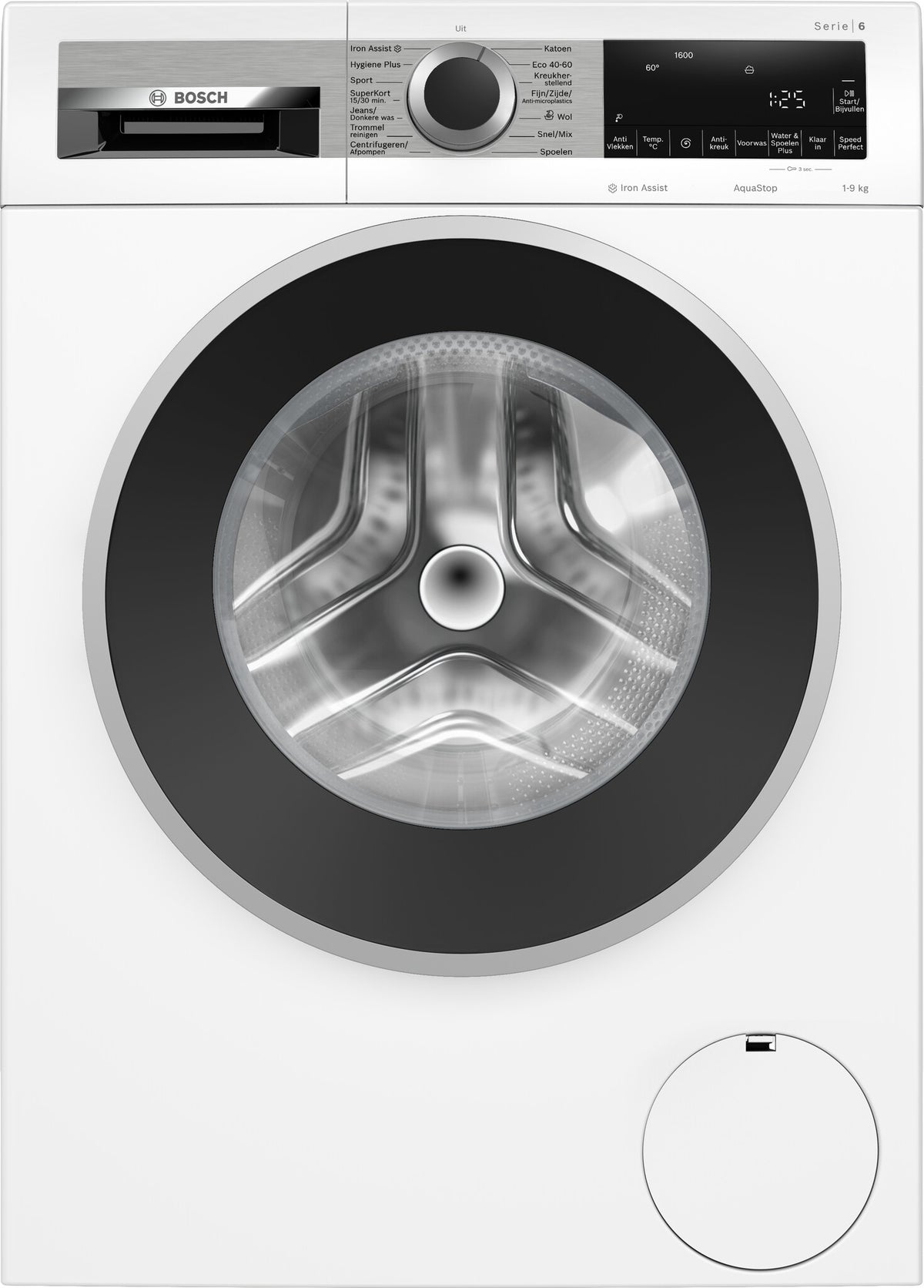 Bosch Serie 6 WGG246ZKNL wasmachine Voorlader 9 kg 1600 RPM Wit