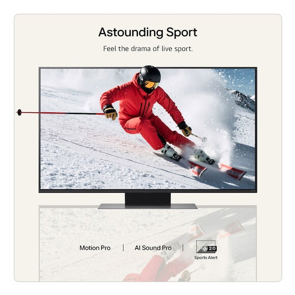 LG 43QNED87B6A tv 109,2 cm (43") 4K Ultra HD Smart TV Wifi Zwart