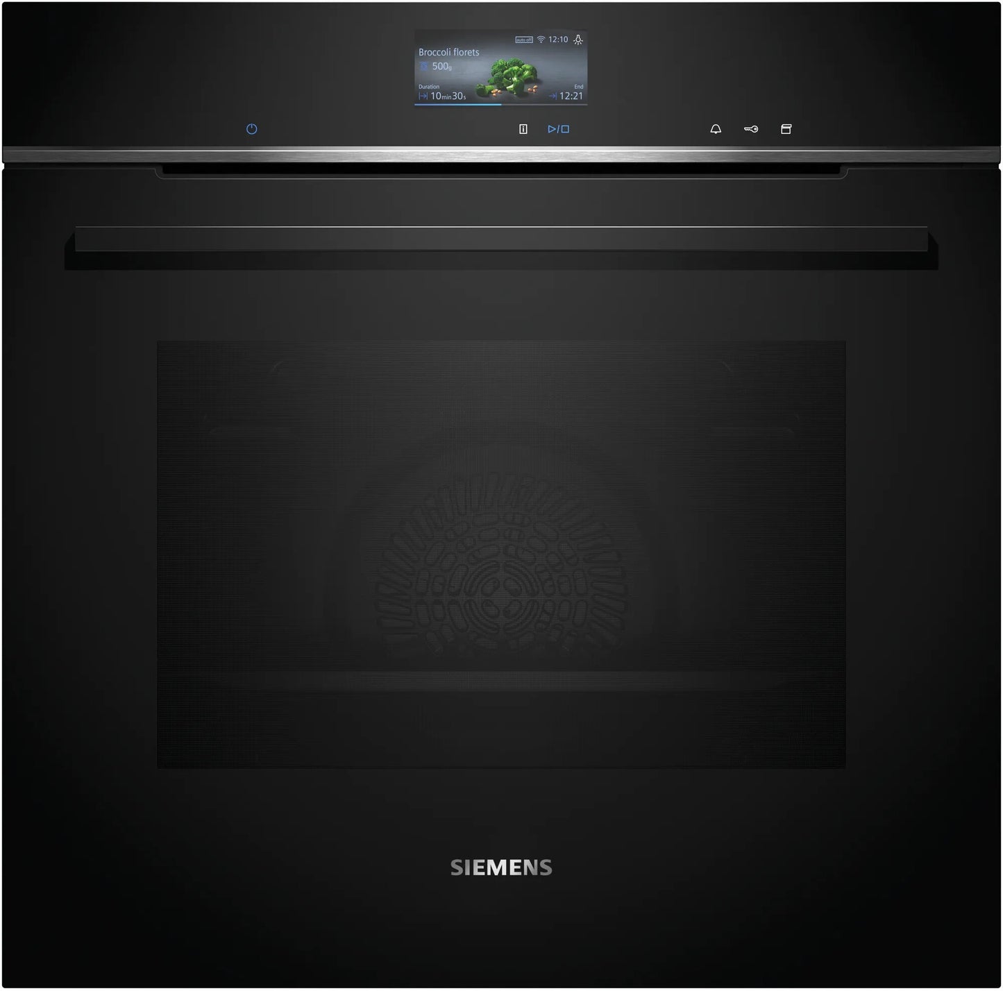 Siemens iQ700 HS736G1B1 stoomoven Middelmaat