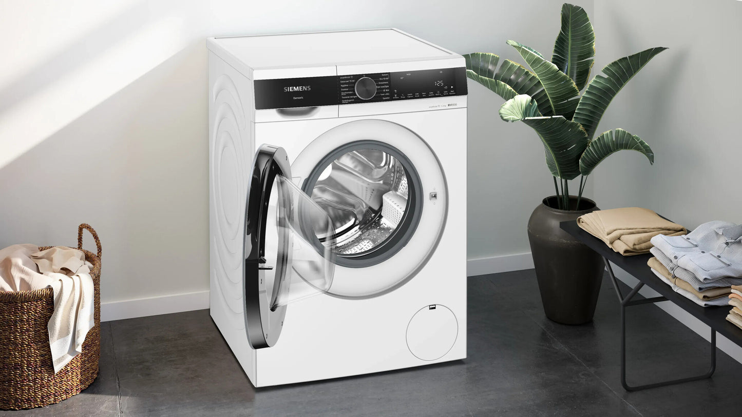 Siemens iQ500 WG44G2ZWNL wasmachine Voorlader 9 kg 1400 RPM Wit
