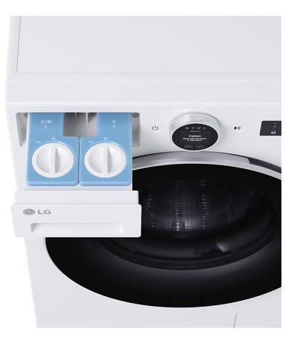 LG F4WX801Y wasmachine Voorlader 11 kg 1350 RPM Wit