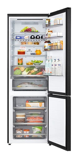LG GBBW322AEV koel-vriescombinatie Vrijstaand 466 l Zwart