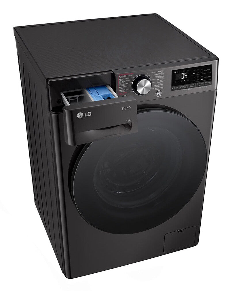 LG F4WR7011SYB wasmachine Voorlader 11 kg 1350 RPM Antraciet