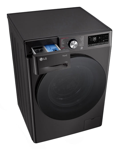 LG F4WR7011SYB wasmachine Voorlader 11 kg 1350 RPM Antraciet
