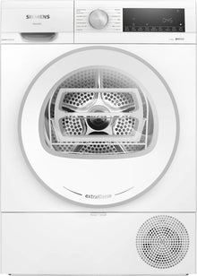 Siemens iQ500 WQ43G1DENL wasdroger Vrijstaand Voorlader 9 kg Wit