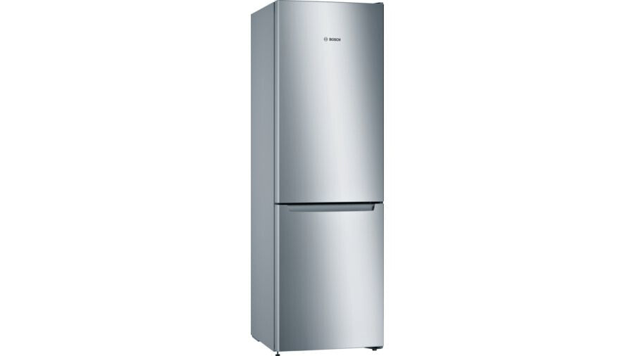 Bosch Serie 2 KGN33NLEB koel-vriescombinatie Vrijstaand 282 l Roestvrijstaal