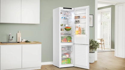 Bosch Serie 4 KGN392WCF koel-vriescombinatie Vrijstaand 363 l Wit