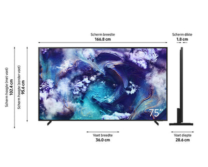 Samsung Neo 75" QLED 8K Vision AI Smart TV QN900F Mini LED (2025)