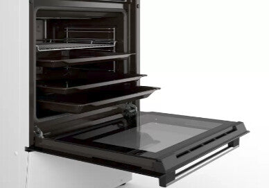 Bosch HLN39A020 fornuis Vrijstaand fornuis Electrisch Inductiekookplaat zones Wit