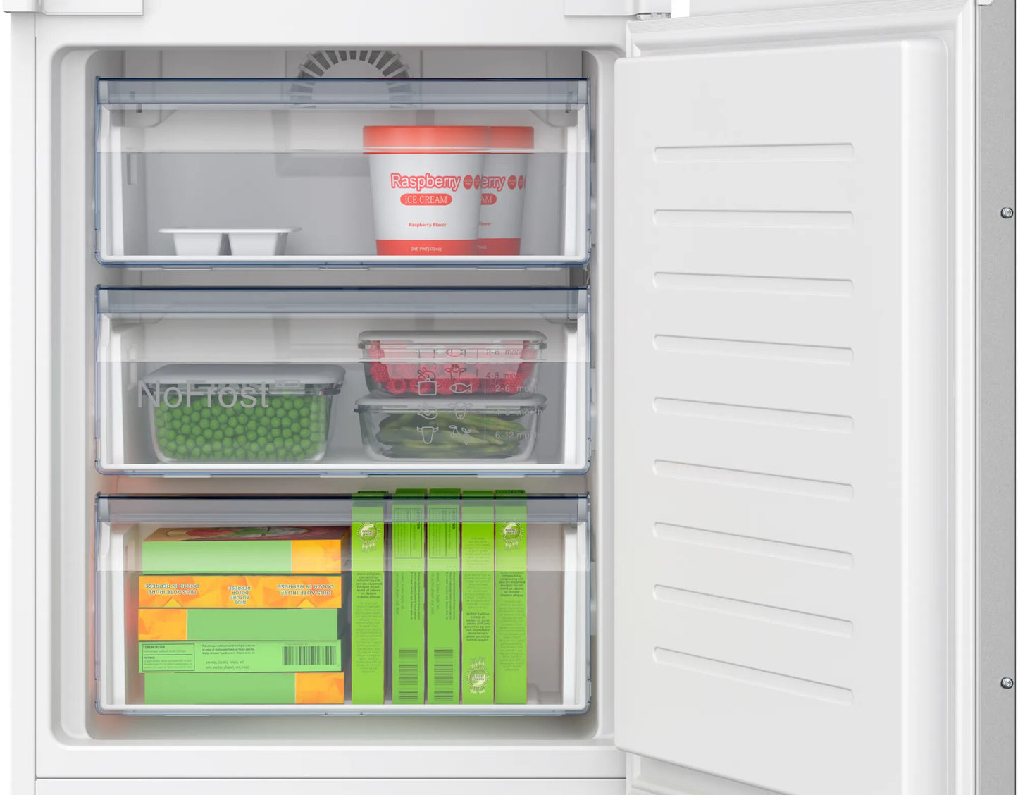 Bosch Serie 2 KIN96NSE0 koel-vriescombinatie Ingebouwd 290 l Wit