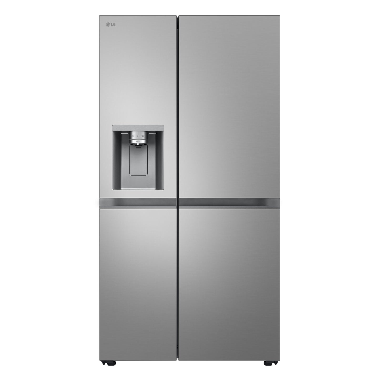 LG GSLE81PYBC amerikaanse koelkast Vrijstaand 628 l Zilver