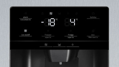 Bosch Serie 6 KAD93AIDP amerikaanse koelkast Vrijstaand 562 l Roestvrijstaal