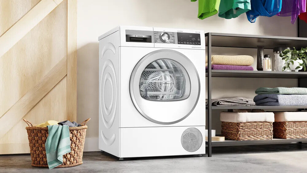 Bosch Serie 6 WQG235D9NL wasdroger Vrijstaand Voorlader 8 kg Wit
