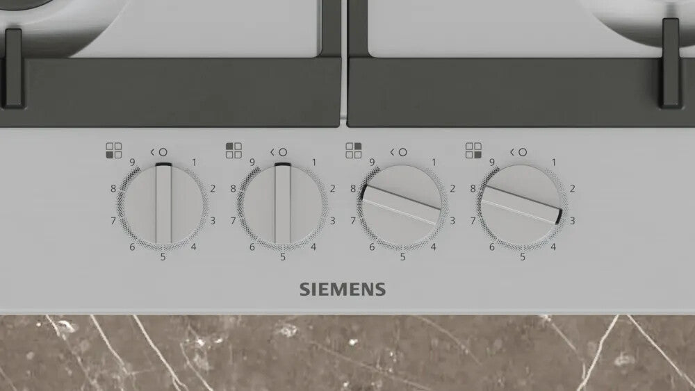 Siemens iQ500 EC6A5PI90N kookplaat Roestvrijstaal Ingebouwd 60 cm Gaskookplaat 4 zone(s)