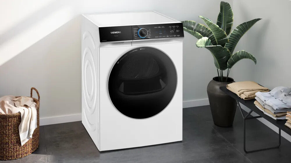 Siemens iQ700 WR47B2C9NL wasdroger Vrijstaand Voorlader 9 kg Wit