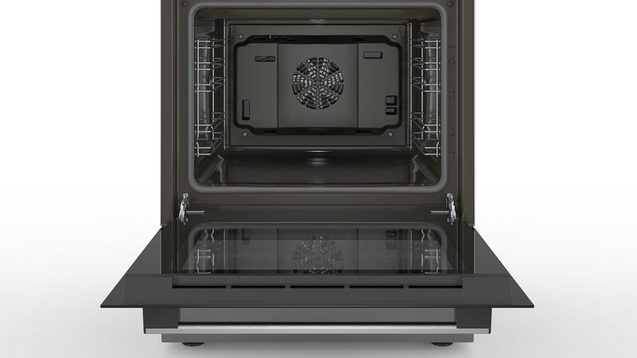 Bosch Serie 2 HKA090150 fornuis Vrijstaand fornuis Electrisch Keramisch Roestvrijstaal