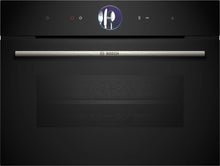 Bosch Serie 8 CSG7361B1 stoomoven Middelmaat Zwart Touch