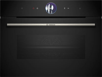 Bosch Serie 8 CSG7361B1 stoomoven Middelmaat Zwart Touch